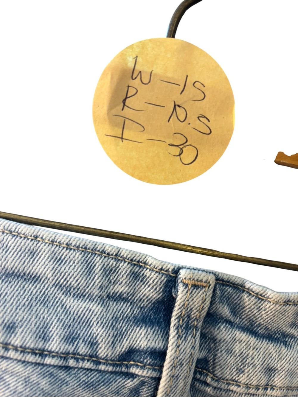 Old Navy Light Wash Slim Straight Jeans - Picture 2 of 5